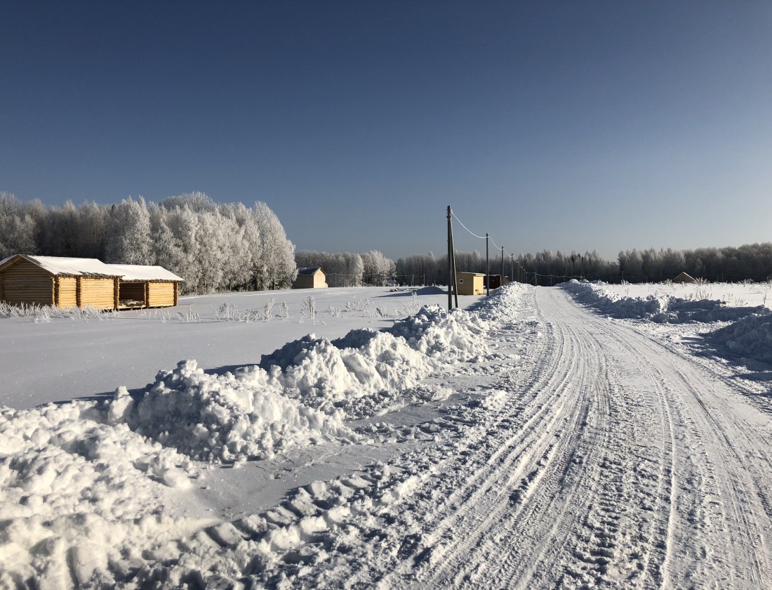 Фотографии поселка, февраль 2018